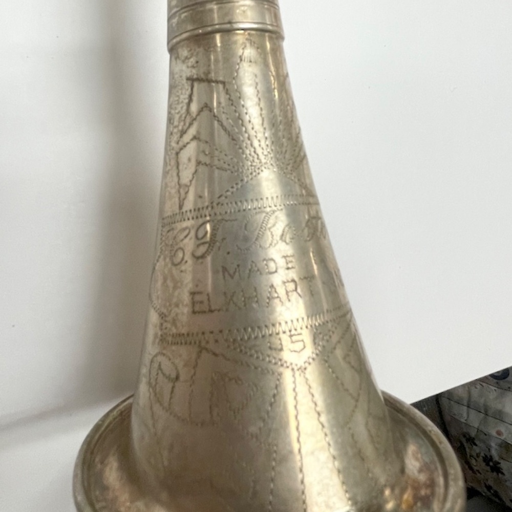 Vintage Silver Clarinet C. J. Boston Elkhart Indiana in Case - Picture 12 of 15